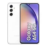 Samsung Galaxy A54 5G Mobile Phone 6.4 Inch Infinity-O FHD+ screen 256GB White 3 Year Extended Manufacturer Warranty (UK Version)