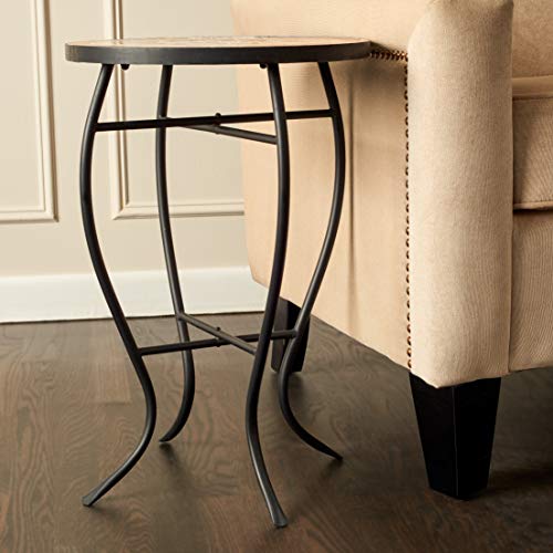 Quality Outdoor Living 29-Ky04Tn Accent Side Table, Small, Tan #TOP3