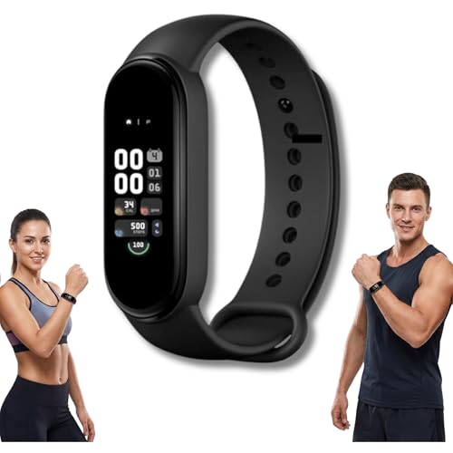 Drumstone Exclusive 𝟓+𝟓 Year 𝐆𝐔𝐀𝐑𝐀𝐍𝐓𝐄 Bold Smart Fitness Tracker – All-in-One Waterproof Band with Heart Rate, Blood...
