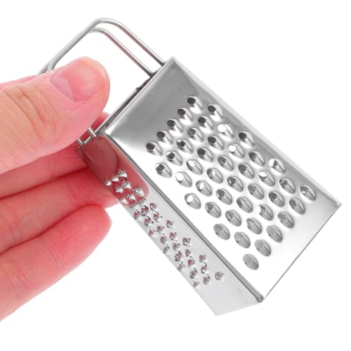Ralladores mini 2 piezas en acero inoxidable 4 lados miniatura 4