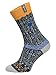 Produktbild HomeOfSocks Flaggensocken Schweden - Damen Und Herren Kuschelsocken Aus Wolle - Dicke Socken Mit 70% Wollanteil Und Schwedischer Flagge | Blau Gr. 39-42