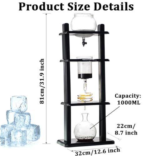 Cafetera Cold Brew con Control de Velocidad 1000 ml miniatura 7