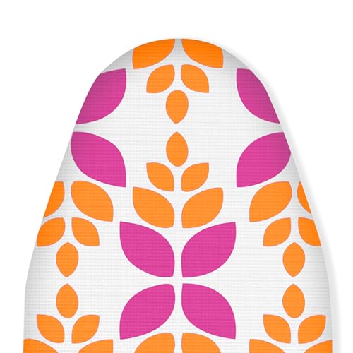Amazon Brand - Umi ThermoGuard Ironing Board Cover | Reusable & Washable Ironing Board Cover for Iron & Steam Press, Size- 97x34 cm, (Multicolor)
