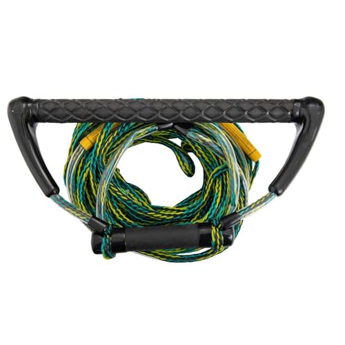 Jobe Tow Hook Handle Wakebord Kneeboard Wasserski Hantel und Leine Blue