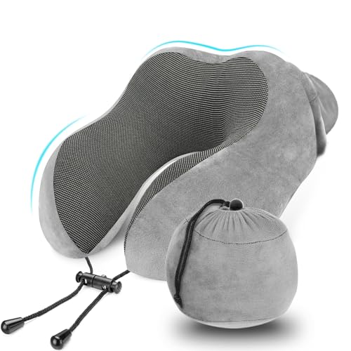 U-förmiges Auto Reisekissen - Nackenkissen Für Kinder & Erwachsene