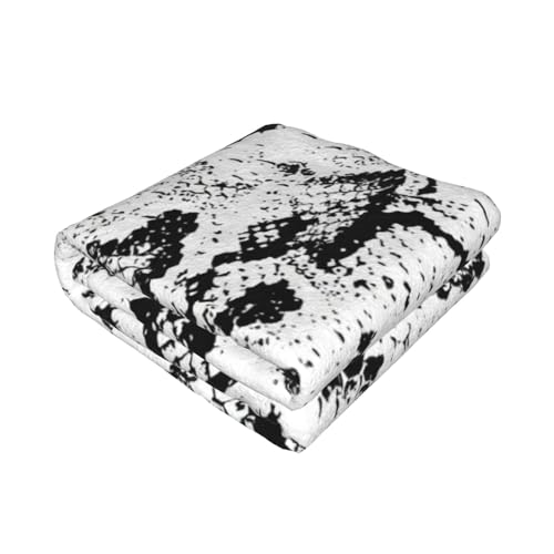 Couvre-lit chic motif serpent imprimé de luxe pour chambre adulte