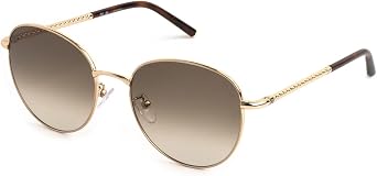 Escada Sunglasses SESE 66 0349 Shiny Rose Gld W/Sand