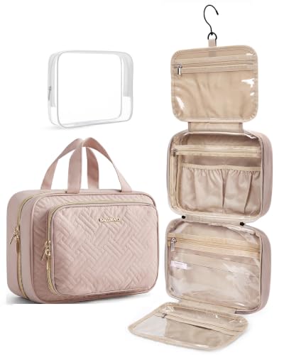BAGSMART Transparent Travel Case