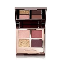 Charlotte Tilbury Luxury Palette Eyeshadow - Shimmer, Metallic & Satin Matte Eyeshadow Quad with a Rich Powder Formula - Includes 4 Complementary Shades