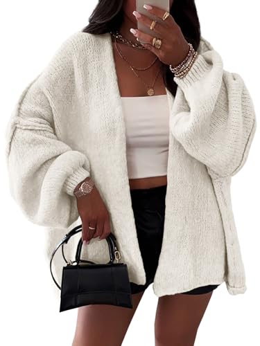 BKBEY Womens Oversized Cardigan Sweaters Drop...