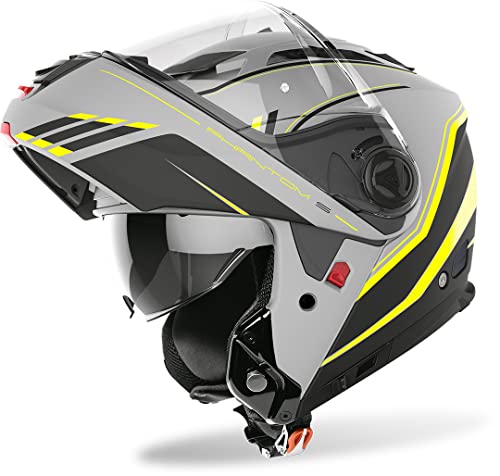 CASCO AIROH PHANTOM-S BEAT YELLOW MATT S