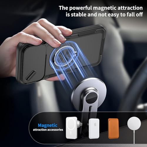 Coque iPhone 17 Pro Max LEMAXELERS avec protège-caméra coulissant - 5