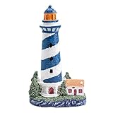 MÉDITERRANÉENNE. Modèle de phare méditerranéen, simple et raffiné, un bel objet de décoration pour votre pièce