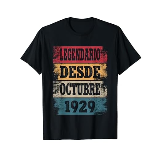 Legendario Desde Octubre 1929 - Cumpleaños 95 Años Camiseta