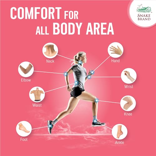 Snake Brand Prickly Heat Cooling Talcum Powder 280g - For Heat & Rash Treatment, Japanese Sakura