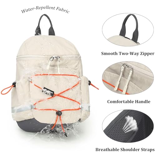 Mochila de senderismo ligera 15L para camping y bici miniatura 6