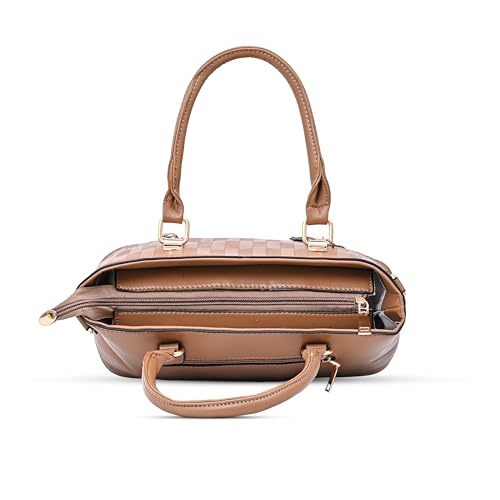 Image of AJANTA QIARRA Women Artificial Leather Premium Textured Shoulder Bag | Handbag with Detachable Slings