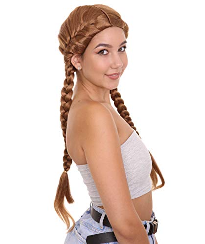 Wigs2you.com ���f�B�[�X���p �O�҂݃E�B�b�O �҂ݍ��݃X�^�C�� �R�X�v���E�C�x���g�E�p�[�e�B�[�p - �u���E��