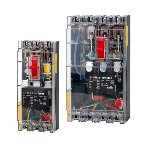 Disjoncteur 2P en boîtier plastique transparent triphasé 100A