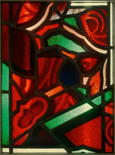POSTERIIk Pinturas Famosas Painting Cuadro Póster retro para Cabinet Screen Rosso-verde di Johann Thorn Dots Para la Decoración del Hogar 60x90cm