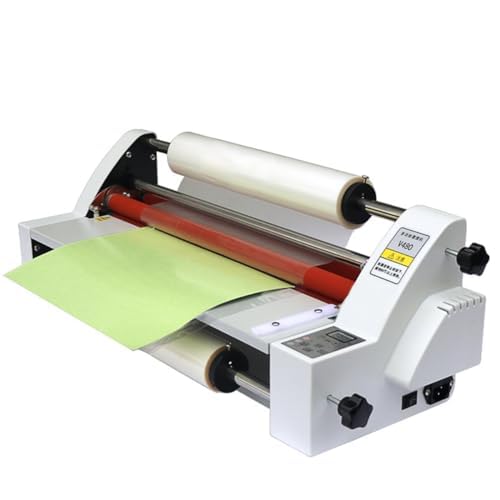 Plastificatrice a Caldo/Freddo, Formato A2+ da 450 mm, plastificatrice a Caldo/Freddo per pellicole, plastificatrice monofacciale e bifacciale.