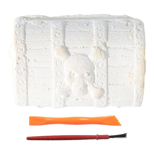 Edelstein-Schürfset für Kinder,Edelstein-Schürfset für Kinder,Edelsteingrab-Wissenschaftsspielzeug | Crystal Digging Toys Piraten-Ausgrabungsset, pädagogisches Wissenschaftsspielzeug für Kinder