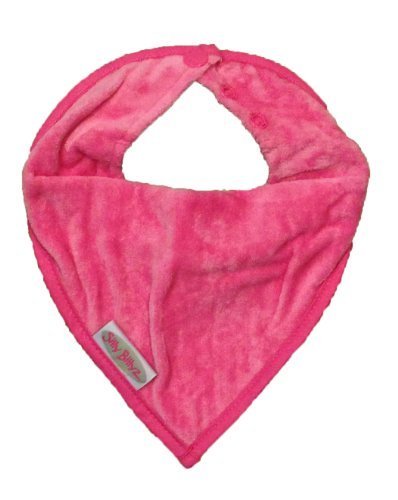 Silly Billyz Towel Bandana Bib, Fuschia, 0-2 yrs by Silly Billyz