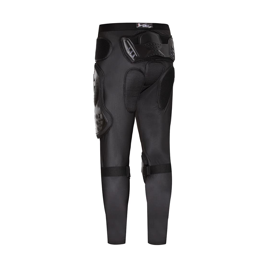 Pantalon de Moto Cross Homme, Pantalon De Moto Respirant élastique, 4 Coussinets De Protection Détachables, Pantalon Incassable pour Moto, Pantalon De Cyclisme D'été pour Les Motos,XL