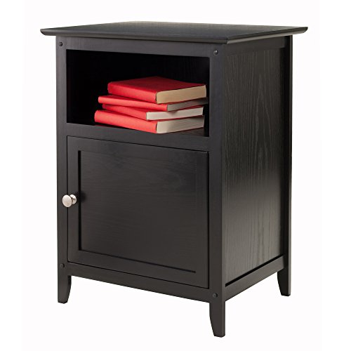 Winsome Wood Henry Accent Table, Black #TOP3