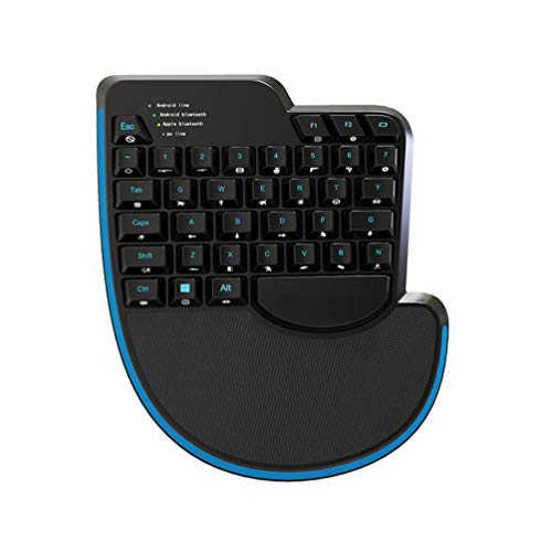 Mechanische Einhand-Tastatur Hand Spiel Artefakt Linken Spiel Tastatur Für Spiel Gaming Tastatur Einhändig Mini Modepersönlichkeit, Black