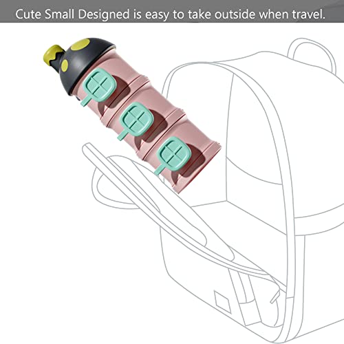 Bebamour Dispenser per latte in polvere con 3