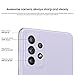 Samsung Galaxy A72 (SM-A725M/DS), Dual SIM 4G, International Version (No US Warranty), 128GB, Violet - GSM Unlocked