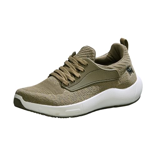 Image of Neeman's Pulse Stride Sneakers for Men | Breathable Knit Upper with Sock-Like Flexibility, Foam Insole & Sweat-Reducing Merry Mesh Lining | Lightweight Casual Walking Shoes