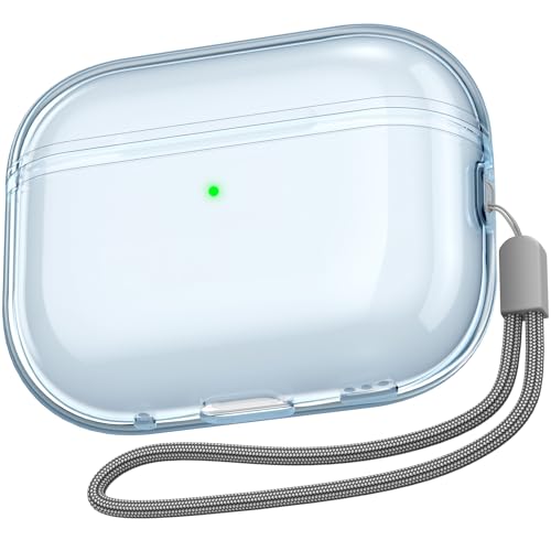 NIUTRENDZ Airpods Pro 3 P[X یJo[  LED Sʕی h~ LYh~ ϏՌ ho Airpods Pro 3i2025jp (Airpods Pro 3, u[)