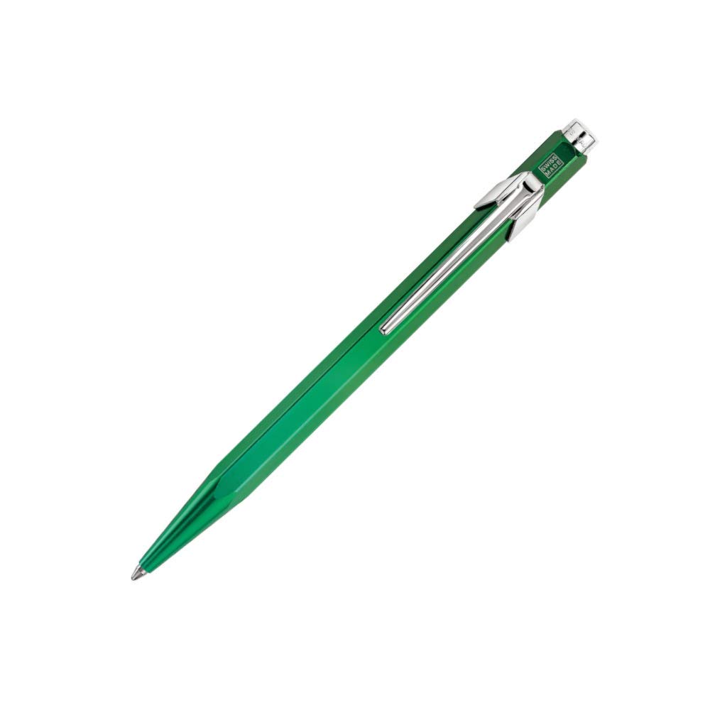 Caran d'Ache 849 Metal Range Ball Pen - Metal-X Green