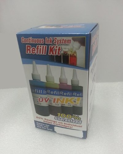 Refill 4 Colors Ink Set for CISS of Epson Expression XP-200 300 400 Cart T2001/2/3