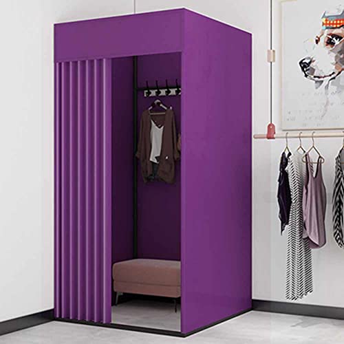 Preisvergleich Produktbild LXHONG Umkleidekabine Für Bekleidungsgeschäfte, Mobiles Quadratisches Ankleidezimmer Abnehmbarer Umkleideraum Für Damenbekleidungsgeschäfte Einkaufszentrum Datenschutz