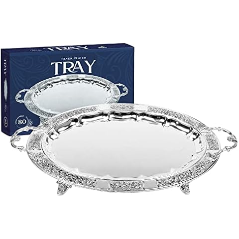 Ner Mitzvah Silver Plated Menorah Drip Tray Cover