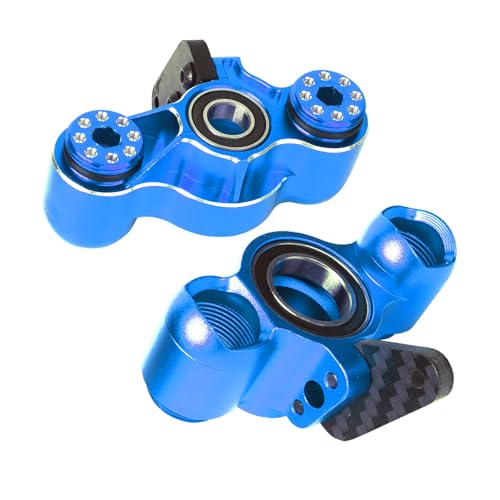 Aluminum Front Steering Knuckles Blocks for ARRMA 6S 1/8 Mojave