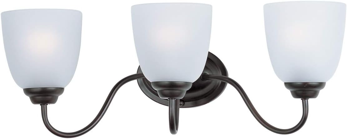 Maxim Stefan-3 Light Contemporary Bath Vanity in Contemporary style-21.5 Inches Wide by 8 inches high-Oil Rubbed Bronze Finish