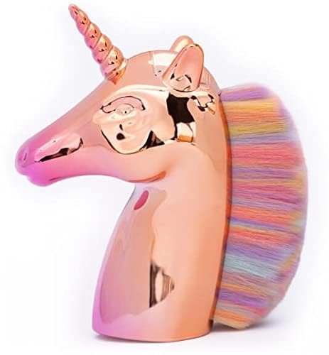 RED SQUARE Unicorn Nail Dust Remover Brush Nail Powder Brush Cleaner Nail Brushes For Cleaning Dust And Makeup Powder Blush Multicolor-picture-10