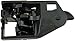 Dorman 91304 Front Driver Side Interior Door Handle Compatible with Select Toyota Models, Black; Stone