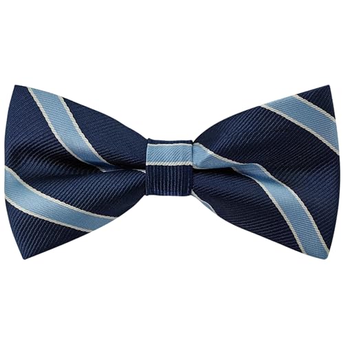 Image of Bow Tie for Men & Boys, Pre-Tied Bowtie Adjustable 9-18in, for Formal Tuxedo, Prom Party, Wedding