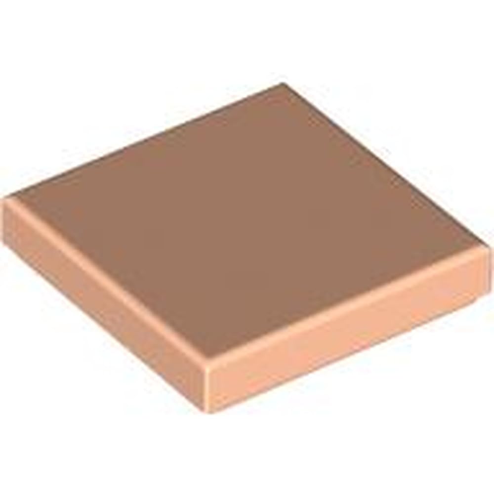 LEGO Tile 2x2, Part 3068, Choose Your Colour (Light Nougat, 10, Bricks) — image 1