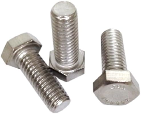 1/4-20 X 3/4 Hex Head Bolt, 18-8 Stainless Steel Pack of 100