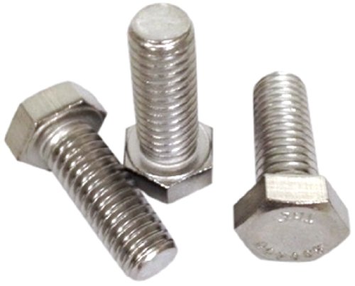 Solar Fastener Expert 1/4-20 X 3/4 Hex Head Bolt, 18-8 Stainless Steel Pack of 100