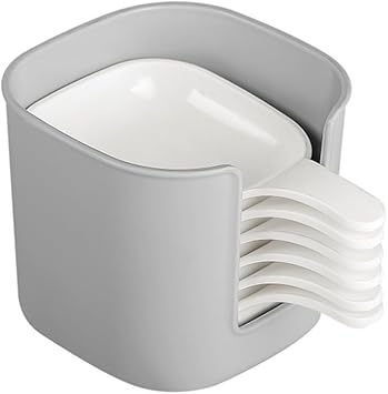 Sleek & Compact Small Dish Set of 6 in Practical Material for Everyday Use & Organized Storing Options