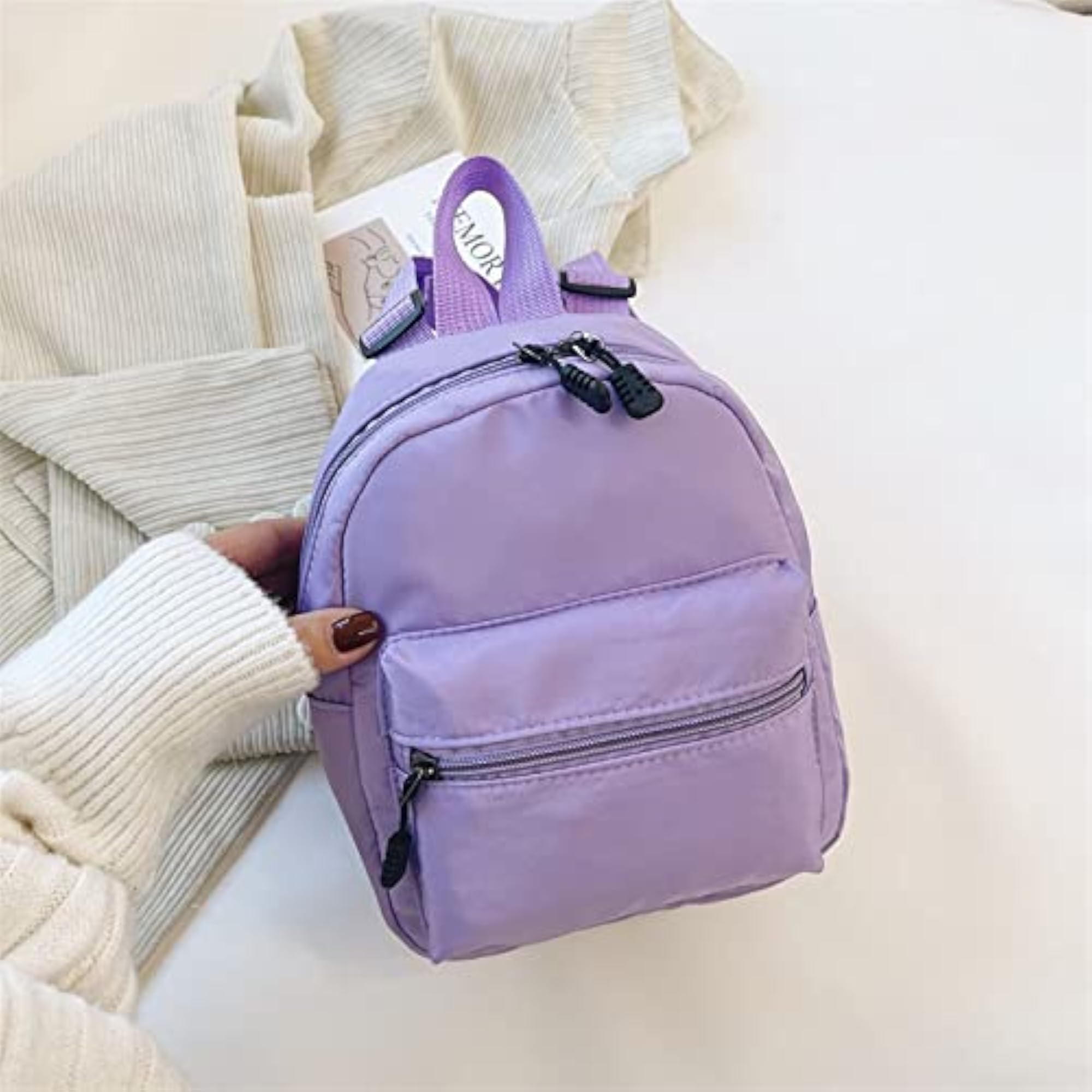 Mini Nylon Backpack, Waterproof Travel Bag