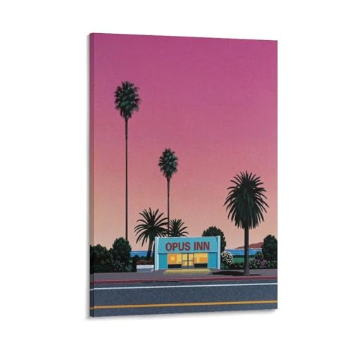 永井博 ポスター (2) パネル モダン部屋飾り 壁の絵 インテリア ホームアートワーク24x36inch(60x90cm)