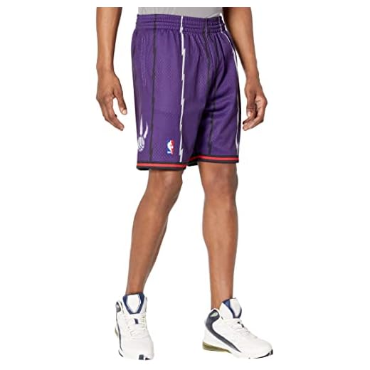 Mitchell & Ness NBA Swingman Road Shorts Raptors 98-99 Purple MD